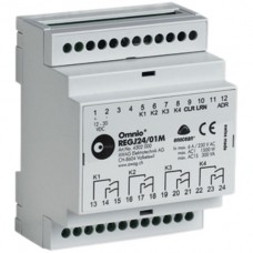 EnOcean Jalousieaktor REG 4 für 230 VAC/6 A,12-24 VDC Slave