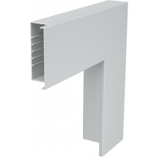 Flachwinkel BETTERMANN 470×170×80mm PVC hellgrau 7035 - 2 Stück