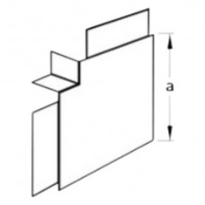 Flachwinkel tehalit braun PVC für LF30060
