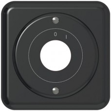 Frontset ABB CLASSIC Schlüsselschwenktaster 0-I schwarz