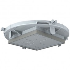Frontteil HaloX Ø100mm für Sichtbeton Deckenausschnitt 75×75mm