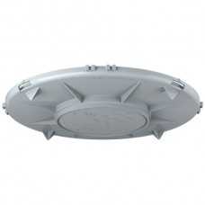 Frontteil HaloX Ø180mm für Ortbeton Deckenausschnitt Ø100mm