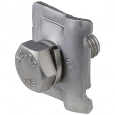 Klemmplatte Inox mit Schraube M10x25mm