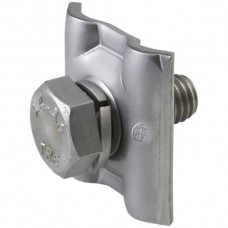 Klemmplatte mit Schraube A4 2×Ø6-8mm M10x25
