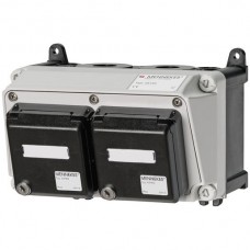 Netzwerkgehäuse AMAXX 2 Cepex- Dosen mit 4 Datenmodule RJ45