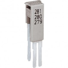 Reduzierbrücker von 10/6mm2 auf 4/1,5mm2 15A isoliert grau