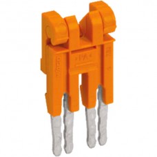 Schaltungsbrücker 2-fach 30A isolilert orange - Pack à 10 Stück
