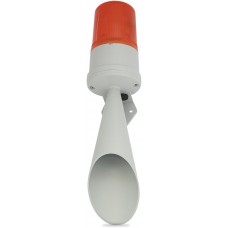 Signalhupe CO mit Drehleuchte 230VAC 25W 110dB orange IP65