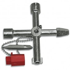Universal Mastschlüssel mit Kugelkette u.Bit (4-Kt-Aussen)