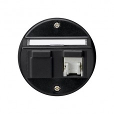 basico UP 1xRJ45 Kat.5e schwarz, ungeschirmt, Hager basico UP 1xRJ45 Kat.5e schwarz, ungeschirmt, Hager