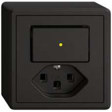 AP-Kombination EDIZIO.liv SNAPFIX S3L+T23 Frontbeleuchtung gelb schwarz LS GX AP-Kombination EDIZIO.liv SNAPFIX S3L+T23 Frontbeleuchtung gelb schwarz LS GX