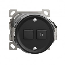 AP-Nebenstelle zu Druckschalter 1K/2T Szene STANDARDdue Wiser schwarz QX.CO.54