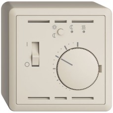 AP-Raumthermostat crema EDIZIOdue mit Timer und Fühler NTC