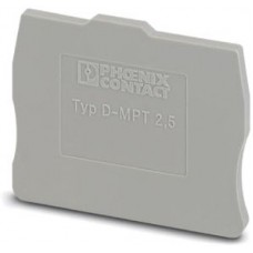 Abschlussdeckel Phoenix Contact grau zu MPT 2.5 - 50 Stück