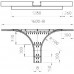 Abzweig-T Anbau Bettermann 110×200mm verzinkt