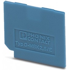 Deckel Phoenix Contact L=24.5mm B=1mm blau