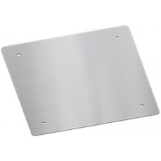 Designplatte GEOS DP-3030 Edelstahl V2A 293x293x2mm