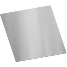Designplatte GEOS DP-4050 Edelstahl V2A 393x493x2mm