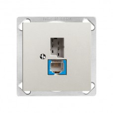 EB-Dose T+T 6P/1xRJ45 DSL - Breitband hellgrau EDIZIOdue EB-Dose T+T 6P/1xRJ45 DSL - Breitband hellgrau EDIZIOdue