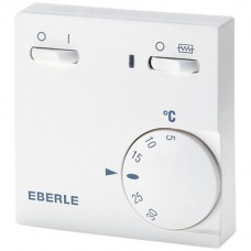 Eberle Raumthermostat 0-1 mit 2 Schalter RTR E6181 1O