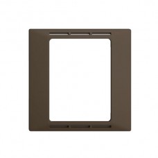 Frontset EDIZIOdue coffee 60x60mm für Raumthermostat mit Display