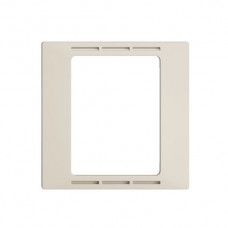 Frontset EDIZIOdue crema 60x60mm für Raumthermostat mit Display