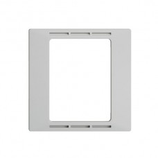 UP-Frontset EDIZIOdue F hellgrau für Raumthermostat mit Display