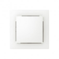 Frontset Sidus weiss 60x60mm für Druckschalter/taster