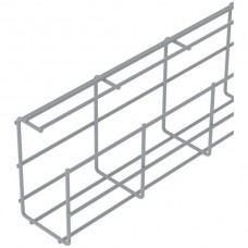 Gitterrinne Bettermann G-GR 125×75×3000mm Stahl NG-10 - Plasocat Lichtgrau