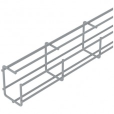 Gitterrinne Bettermann G-GR 75×50×3000mm Stahl NG-10 - Plasocat Lichtgrau