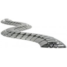 Kabelkanal flexibel Max Hauri Silber L= 1000 mm