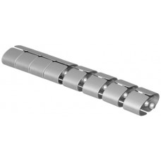 Kabelkanal flexibel Max Hauri Silber L= 370 mm