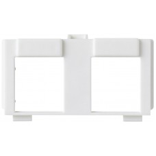 Modul Hager kallysto 2RJ45 Keystone weiss