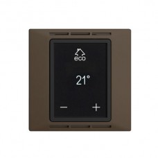 Raumthermostat coffee Einsatz EDIZIOdue mit Display