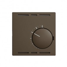 Raumthermostat coffee Einsatz EDIZIOdue ohne Schalter