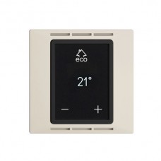 Raumthermostat crema Einsatz EDIZIOdue mit Display