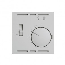 Raumthermostat hellgrau Einsatz EDIZIOdue mit Temperatur Begrenzer