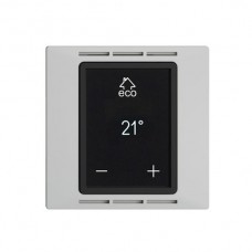 Raumthermostat hellgrau Einsatz EDIZIOdue mit Display