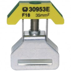 Sammelschienenklemme 35mm2 für Sammelschiene 18x3mm Woertz