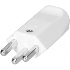 Stecker Typ 23 Max Hauri TH Kabeleinführung Ø11.5mm weiss