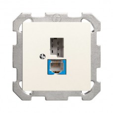 UP-Dose T+T 6P/1xRJ45 DSL - Breitband weiss EDIZIOdue UP-Dose T+T 6P/1xRJ45 DSL - Breitband weiss EDIZIOdue