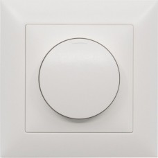 UP-Drehpotentiometer weiss 10kOhm mit Druckfolgeschalter zu Dimmer