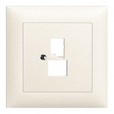 UP-Frontset EDIZIOdue weiss für DSL-Breitband Dose UP-Frontset EDIZIOdue weiss für DSL-Breitband Dose