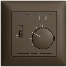 UP-Frontset Feller EDIZIOdue coffee 88x88 für Thermostat mit Temperatur Begrenzer FMI