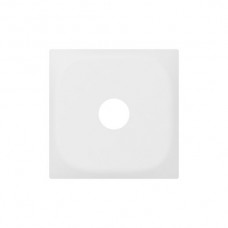 UP-Frontset ohne Bezeichnung weiss Sidus 88x88mm für Schlüsselschalter