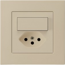 UP-Kombination 3/1P+T13 beige Hager kallysto.pro
