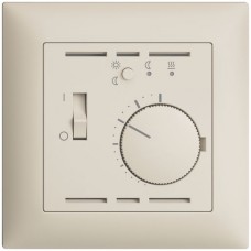 UP-Raumthermostat crema EDIZIOdue mit Timer und Fühler NTC FMI