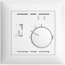 UP-Raumthermostat weiss EDIZIOdue mit Temperatur Begrenzer FMI