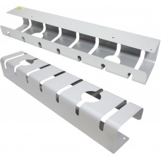 Untertisch-Kabelführungskanal ROLINE 530×110×80mm grau 2 Stück