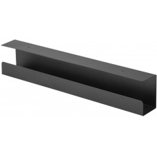 Untertisch-Kabelführungskanal VALUE 600x114x76mm Stahlblech schwarz